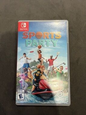 Ubisoft Sports Party Nintendo Switch Game - Blue/Red Accents